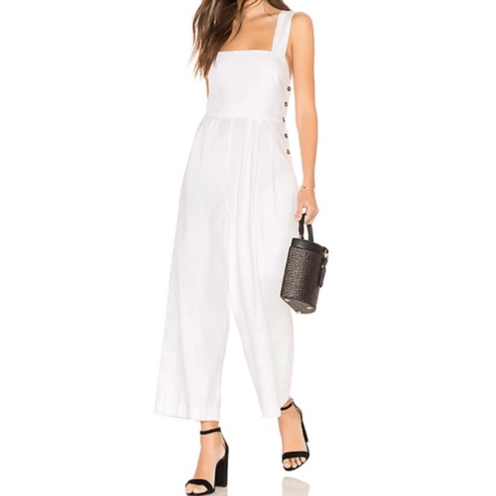 Free People Women’s Fara Cotton Criss Cross Jumpsuit